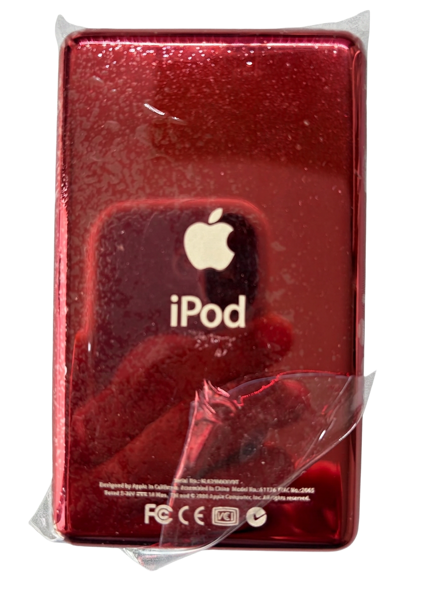iPod Classic 5.5 rouge 512 Go face arrière