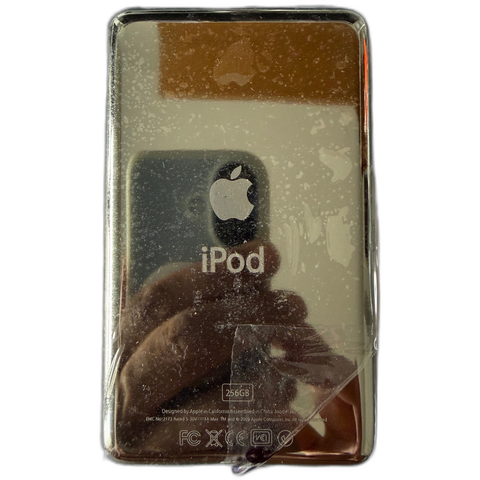 iPod Classic 6 argent 256 Go face arrière